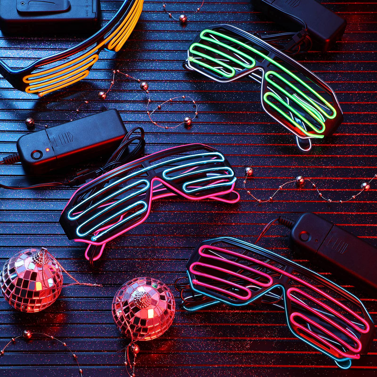 Retro LED Sunglasses