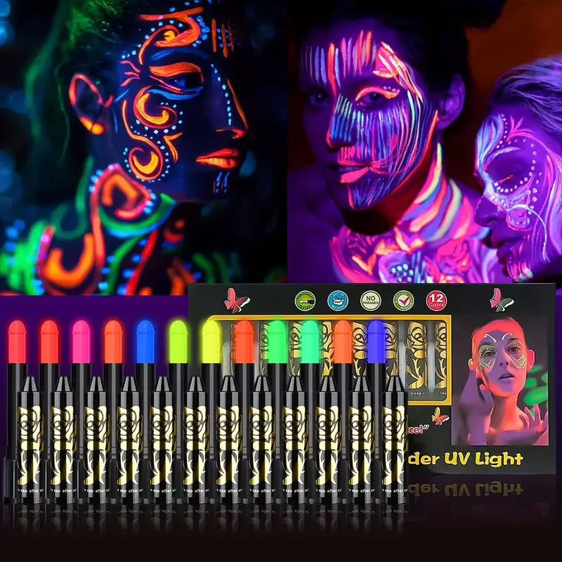 UV Neon Face Paint