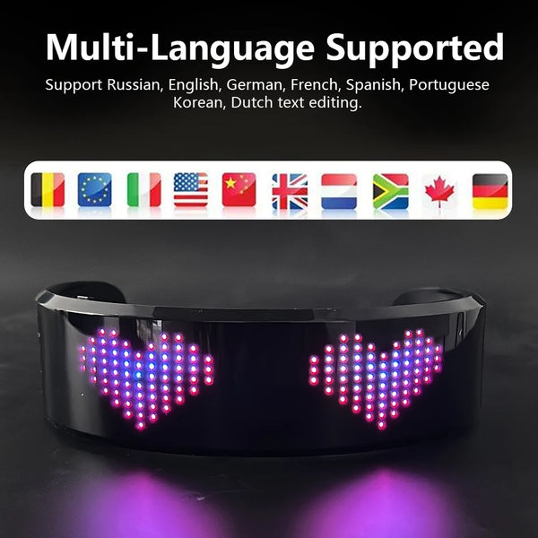 Bluetooth Luminous Glasses