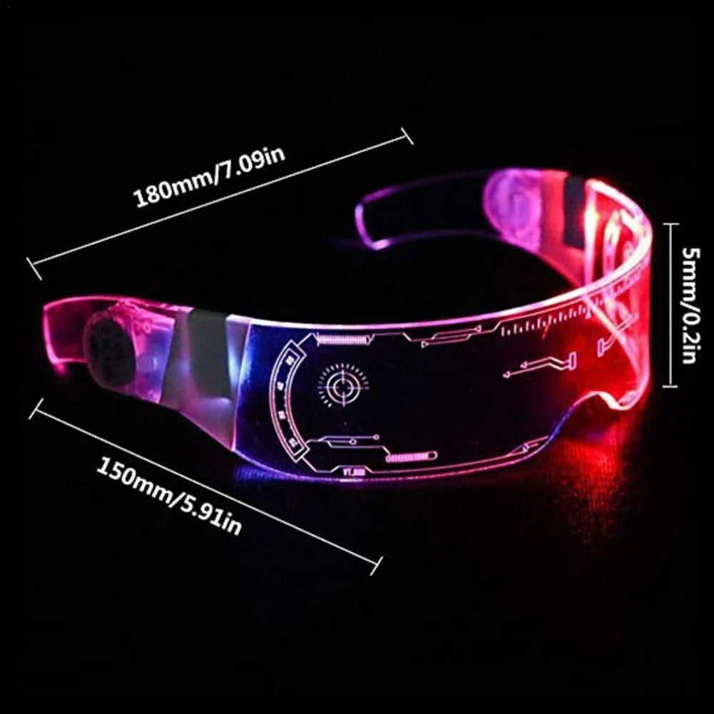 Cyberpunk LED Goggles